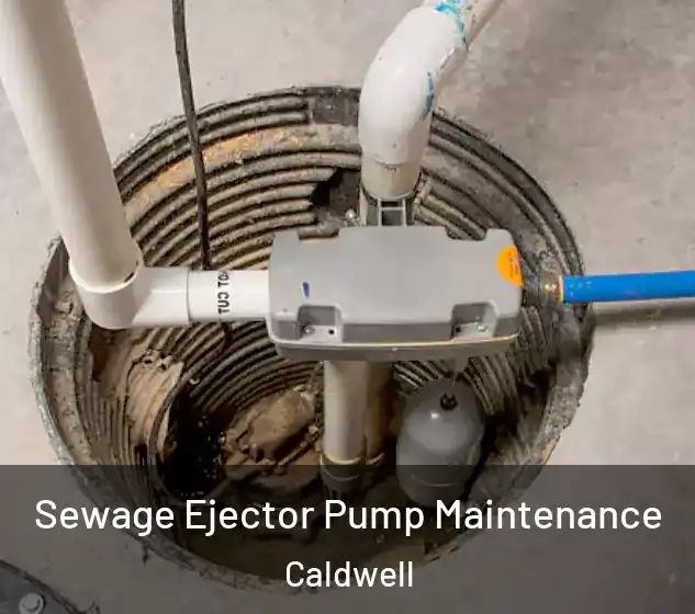  Sewage Ejector Pump Maintenance Caldwell